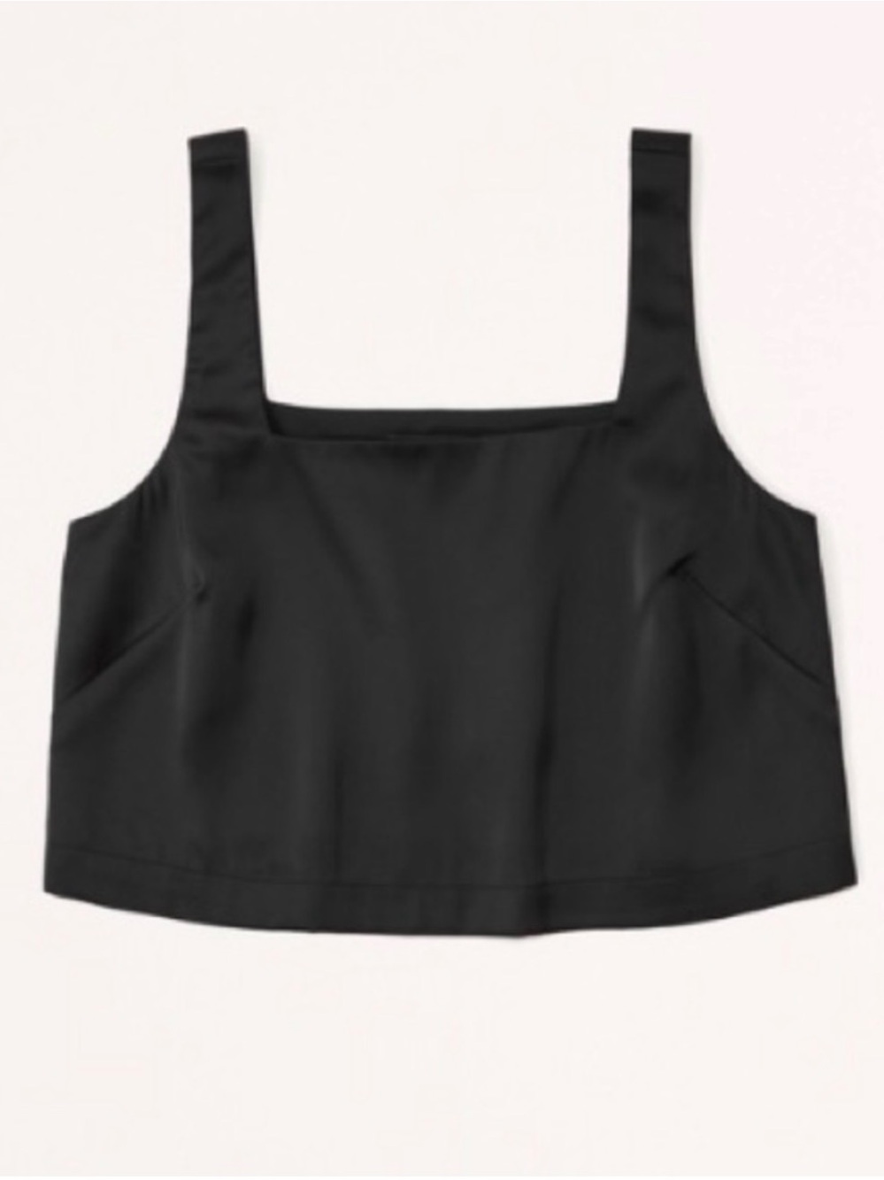 Abercrombie & Fitch Square-Neck Cropped Tank Top